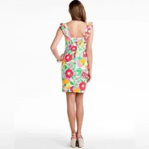 Lilly Pulitzer ants on parade Sarafina Sumer garden party sheath dress - Picture 2 of 13
